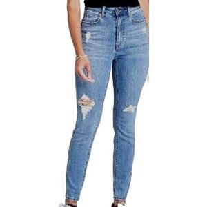 Wild Fable Women's Super-High Rise Curvy Skinny Jeans Medium Blue size 30 NWT